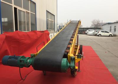 China Industrial Stainless Steel Rubber Roller Belt Conveyor System Movable Portable for sale