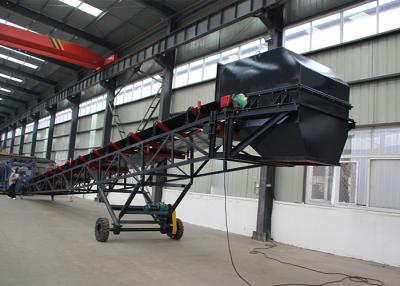 China Specialized Unloading Mobile Belt Conveyor For Bulk Material for sale