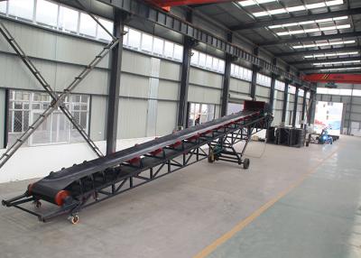 China Hot Sale Electronical Fabric Inclined Mobile Belt Conveyor For Bags for sale