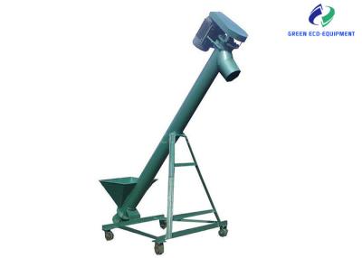 China Mobile Tubular Screw Conveyor Feeder System In Grain / Chemical Industries for sale