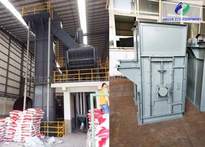 China Endless Ring Chain Centrifugal Discharge Bucket Elevator , Grain Bucket Elevator for sale