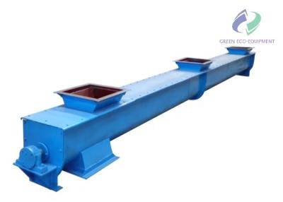 China Transportador de tornillo de alimentación de Shaftless para los materiales fáciles de la bobina de los pedazos de madera en venta