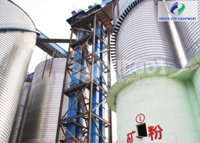 China 130m High Strength Steel Rubber Belt Bucket Elevator For Ore Coal for sale