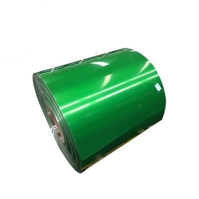 China Green 600 - 1250mm Prepainted Coils Corrosion Resistance PPGI Colour Coated for sale