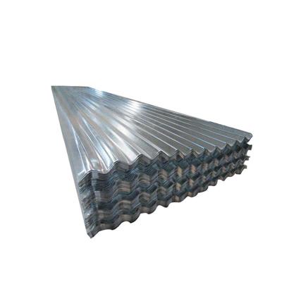 China 3-25 Microns Galvanized Corrugated Sheet Metal 4x8 Iron Panel 610mm for sale