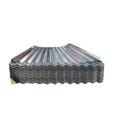 China Z80 Galvanized Corrugated Sheet ISO9001 16 Gauge Corrugated Steel Metal for sale