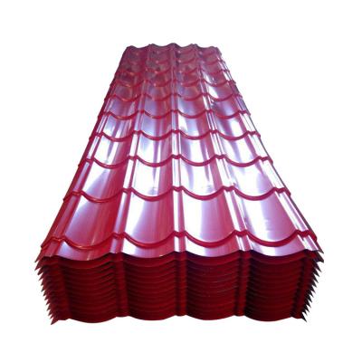 China DX51D Prepainted Roofing Sheet Corrugated Zinc Roofing Sheet 30g To 275g/M2 for sale