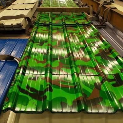 China DX51D Corrugated Metal Roofing Sheet 0.6-3m Galvalume Colour Coated Sheet for sale