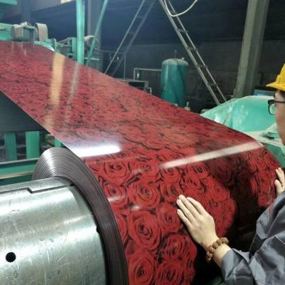 China HRB95 Prepainted Galvalume Steel Coil 600 - 1250mm PPGI Colour Coil Sheet for sale