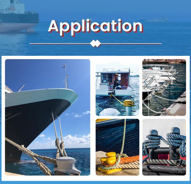 Mooring rope application