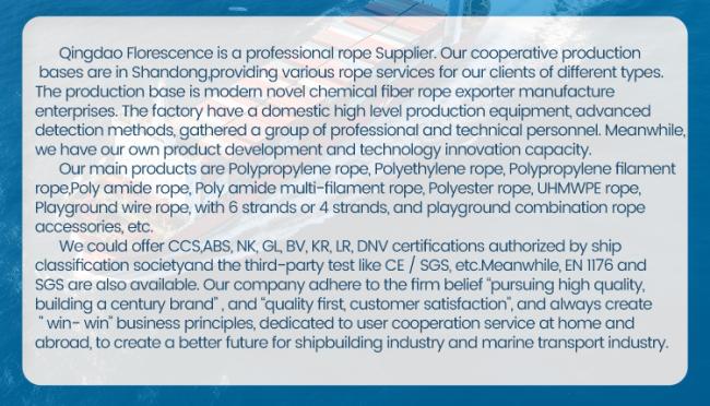 8-strand polyester rope packaging