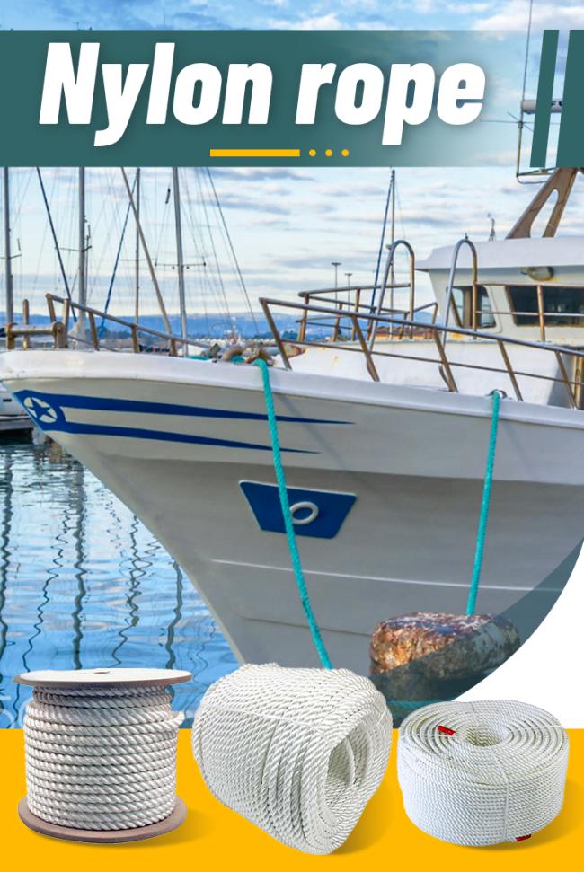 Marine rope in mooring application