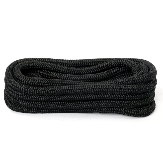 Close-up of rope braiding