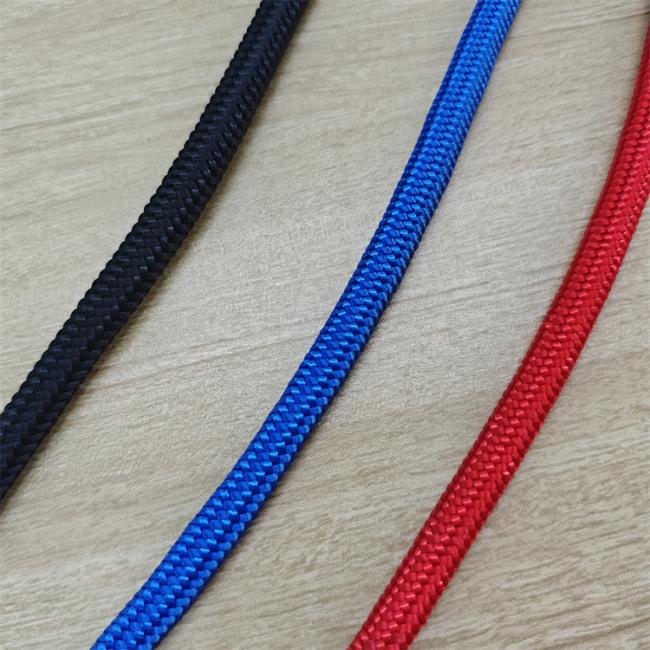 Marine rope in use for mooring application