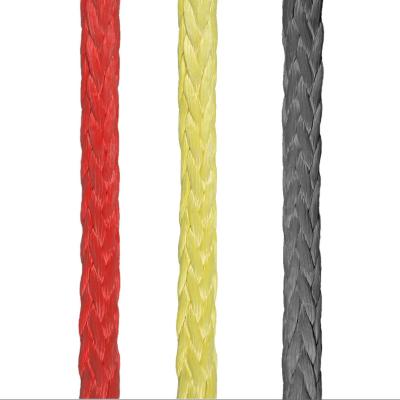 CCS 인증 승인된 12 스트랜드 UHMWPE 넥타이 매어링 하우저 로프