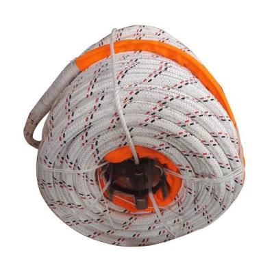 China Al dettaglio 28mm-120mm 220m Lunghezza Anti UV UHMWPE Corda marina con copertura in poliestere per rimorchi pesanti for sale