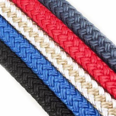 中国 海上停泊と牽引のための4mm-56mmのダブルブレイクナイロンロープ 販売のため
