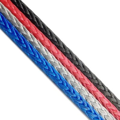 China High Strength 12 Strand UHMWPE Rope for Deepwater Mooring with Long Service Life for sale