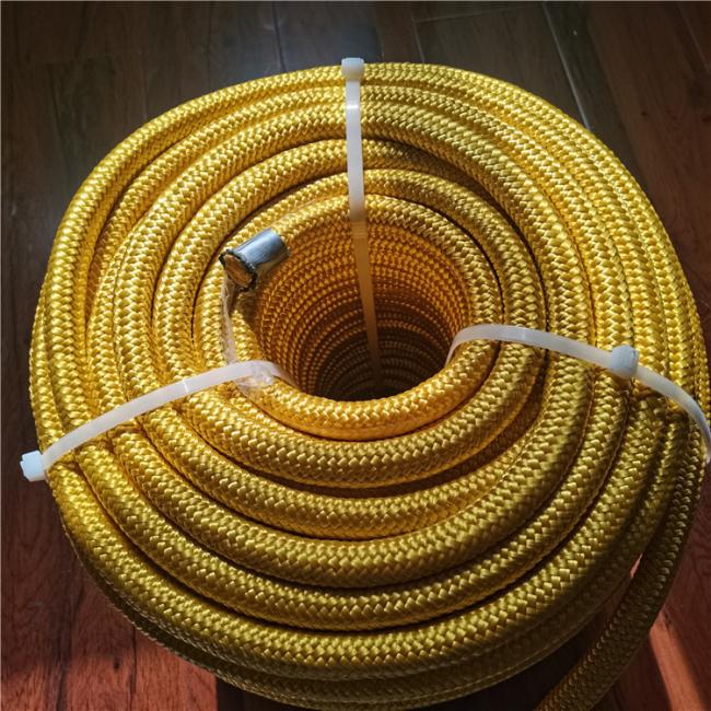 UHMWPE Double Braided Rope close-up