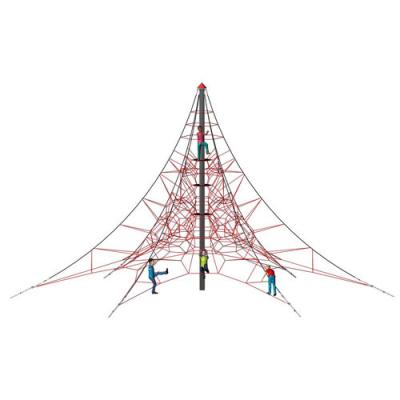China triángulo del equipo del patio neto de la cuerda de 16m m que sube con el conector de aluminio en venta