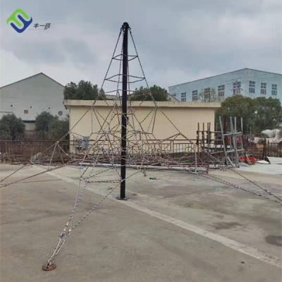 China Polyester Pyramid Childrens Climbing Equipment Nets For Playgrounds for sale