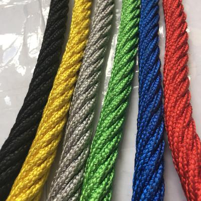 China Anti UV Playground Climbing Nets 16mm Polyester Combination Rope for sale