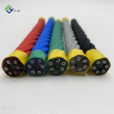 Chine Pp câblent le fil 6 de la corde 16mm de combinaison de terrain de jeu avec le noyau de fibre à vendre