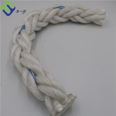 China 72mm Boat Polypropylene Tow Rope 8 Strand For Marine Equipment for sale