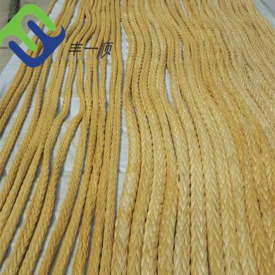 China Powerful Marine Towing Rope 12 Strand Uhmwpe Vessel Mooring Lines for sale