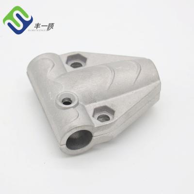 China Natural Painted Aluminum T Connector 16mm Combination Rope Accessories Fittings for sale