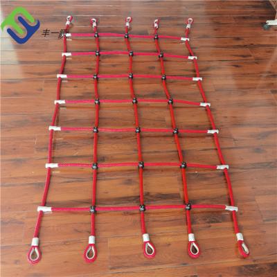China Polyester Playground Rope Climbing Net UV Stabilized Outdoor Anti Mildew for sale