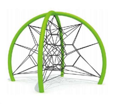 China Outdoor Playground Reinforced Polyester Rope Climbing Net For Kids for sale