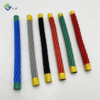 China Polypropylene Multifilament Combination Playground Rope 6 Strand 18mm For Climber for sale