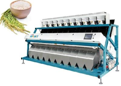 China Geometric Shape 5400pixel Rice Mill Color Sorter Machine for sale