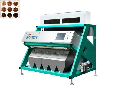 China CCD Sensor Coffee Beans Color Sorter With 5 Chutes Capacity 8 T/H for sale