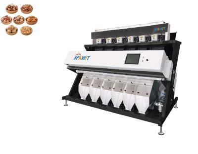 China Real Time Display Actual Material Image Nuts Color Sorter Intelligent for sale