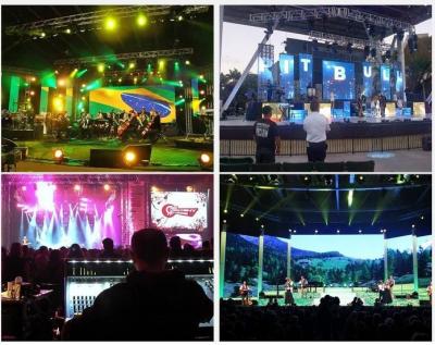 China Perfect visual effective smd outdoor video wall rental , p6 led screen panel for sale