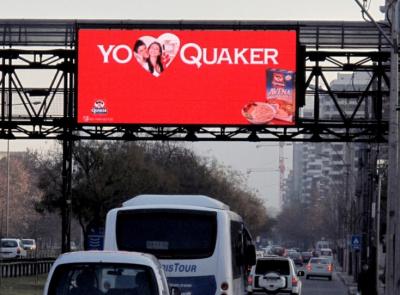 China Digital Led Advertising Billboard , Outdoor Full Color Led Display 3906 dot / m2 for sale