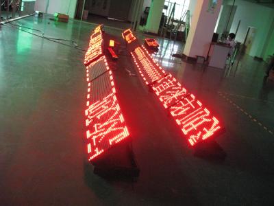 China Moving Electronic Led Scrolling Message Sign Advertising 220V / 110V for sale