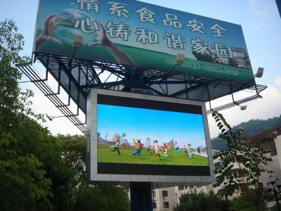 China 256Grade High Brightness CE Led Advertising Billboard Full Color , Static Current for sale