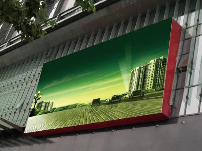 China Outdoor Stadium Waterproof IP65 Full Color Video Advertising Led Billboard Display Screen for sale
