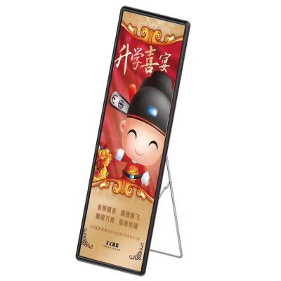 China Indoor Led Advertising mobile Billboard , Poster Led Display P1 P2 P3 P4 P5 P6 For Shopmall for sale