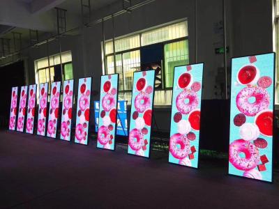 China Banner Stand Custom Led Panels Poster Screen , Digital Led Display Board Durable for sale
