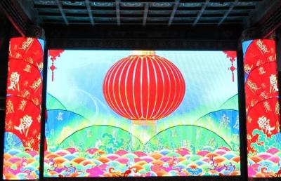 China 1R1G1B SMD Indoor Full Color LED Display Screen 128 * 96dots Resolution for sale
