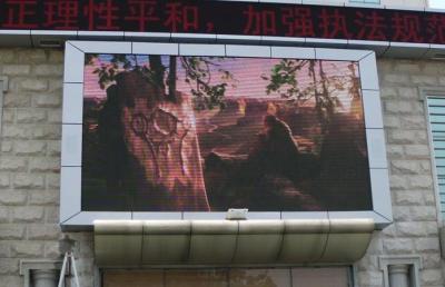 China Cartelera de publicidad llevada al aire libre, pantalla del alto contraste de 96 * de 96 RoHS en venta