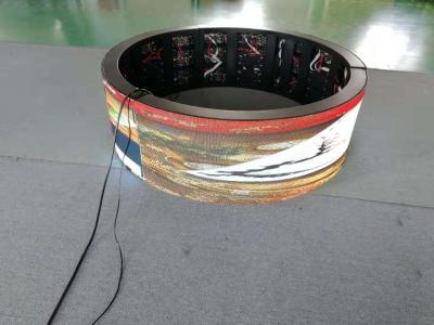 China A exposição conduzida macia interna da cor completa de P2 P2.5 P3 P4 P5 SMD curvou a esfera à venda