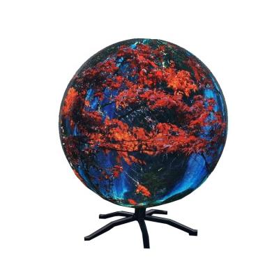 China Customized P3 P4 P5 360 degree led screen flexible soft led ball screen LED sphere display for sale