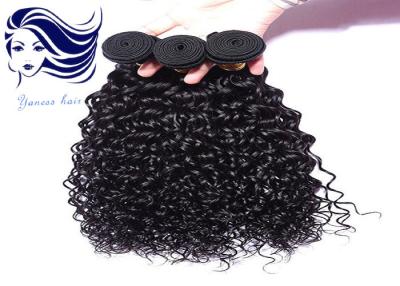 China Tangle Free Weave Human Hair / Brazilian Weaves Hair Extensions Double Weft for sale
