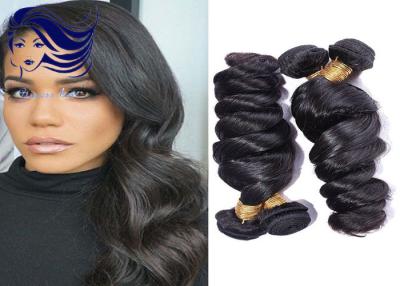 Chine Cheveux des prolongements 100 brésiliens onduleux de cheveux de Vierge vrais pour les cheveux fins à vendre