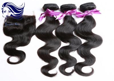 China Double Weft Human Hair Extensions Peruvian Loose Wave Virgin Hair for sale